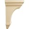 Ekena Millwork 3 1/2"W x 3 3/4"D x 6"H Mini Jefferson Wood Corbel, Maple CORW03X03X06JEMA - alternate 4
